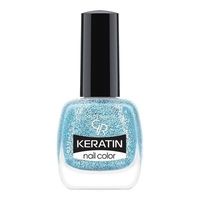 Golden Rose Keratin Glitter Nail Color 411 Keratynowy lakier do paznokci Kolor - 01