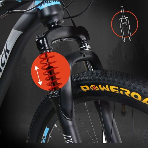 ROWER GÓRSKI MTB 26" SHIMANO 18 BIEGÓW HAMULCE TARCZOWE STALOWA RAMA 18,5" na Arena.pl