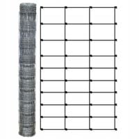 SIATKA LEŚNA 150/10/30 L - rolka 50m OCYNKOWANA do pola sady lasy