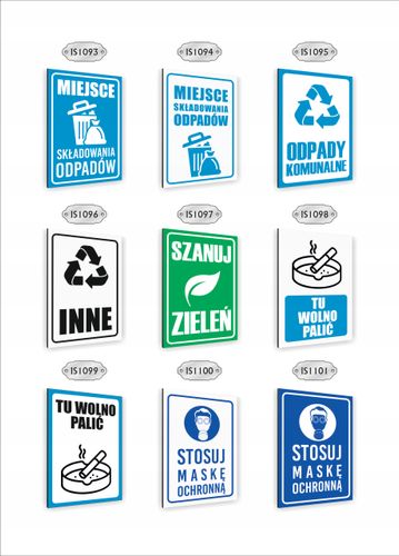 Tabliczka znak informacyjny nadruk uv dibond 40x30 STOSUJ OCHRONĘ OCZU na Arena.pl