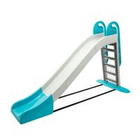 zjeżdżalnia plastikowa Doloni Max - szaro/błękitna