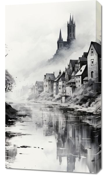 Obraz 50x90cm Mglisty Refleks zdjęcie 1