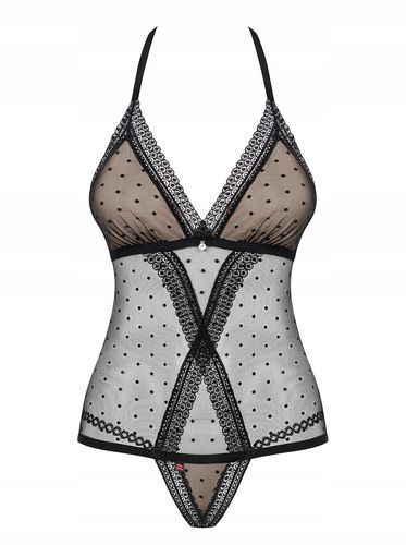 Body w kropki 876-TED-1. Czarne. na Arena.pl