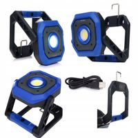 Lampa warsztatowa led 2000 lm bateria 4000m ah magnesy usb-c KD1264