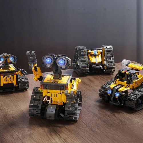 PROGRAMOWALNY ROBOT 4w1 ZESTAW APP I PILOT ZDALNE STEROWANIE LED na Arena.pl