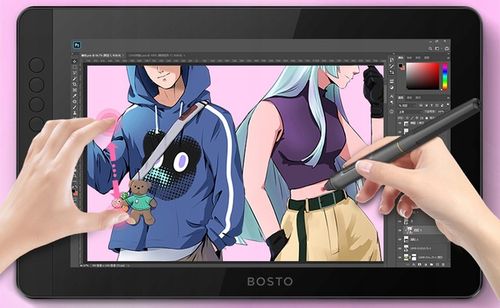 PROFESJONALNY Tablet graficzny BOSTO DOTYK buttons na Arena.pl