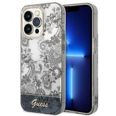 Guess GUHCP14XHGPLHG iPhone 14 Pro Max 6,7" szary/grey hardcase Porcelain