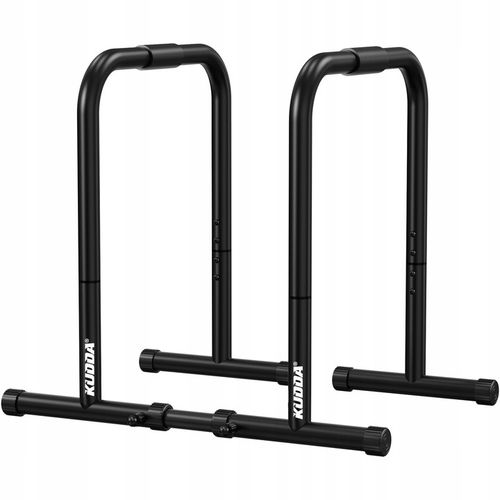 Poręcze do dipów ćwiczeń pompek, dipy treningowe WYSOKIE 90cm STABILNE na Arena.pl