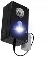 Odstraszacz dzikiej zwierzyny, kotów, psów i ptaków + alarm-syrena + flash