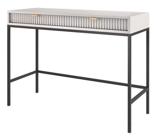 Toaletka Delicious ryflowana szara na Arena.pl