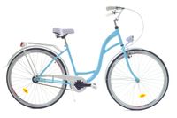 Rower Dallas City 28" 1spd - niebieski z białym