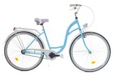 Rower Dallas City 28" 1spd - niebieski z białym