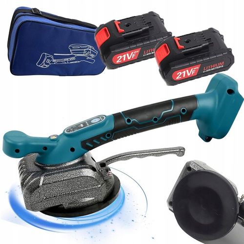 PRZYSSAWKA WIBRUJĄCA DO PŁYTEK WIBRATOR DO POZIOMOWANIA 2xAKU MOCNA 21V PRO na Arena.pl