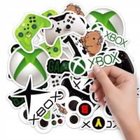 NAKLEJKI NA ZESZYT NALEPKA Z POSTACIAMI KONSOLA XBOX GRA WZORY 10SZT