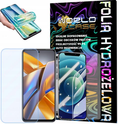 FOLIA HYDROŻELOWA OCHRONNA DO POCO M5s NA EKRAN MOCNA WYTRZYMAŁA na Arena.pl
