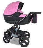 OKAZJA CENOWA Wózek Dziecięcy Lameiro Black  3w1 Wielofunkcyjny