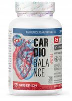 Suplement na serce CardioBalance, Magnez, Q10, Arginina 40 kaps | Geberich
