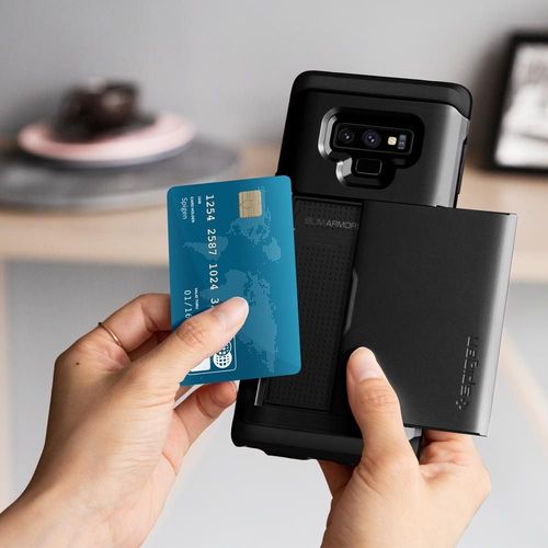Spigen Slim Armor Etui Galaxy Note 9 czarny na Arena.pl