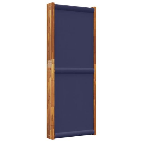 Parawan 5-panelowy, ciemnoniebieski, 350x180 cm na Arena.pl