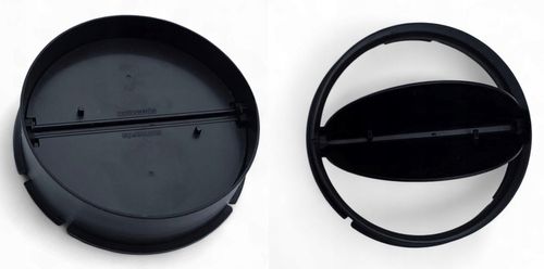 Czarny okap kuchenny teleskopowy podszafkowy Marin 60cm + FILTR na Arena.pl