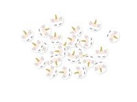 Konfetti urodzinowe Piękny Jednorożec - 36 szt