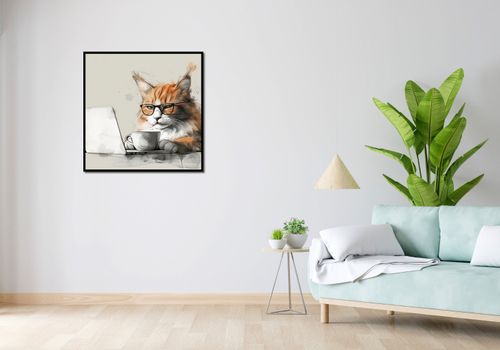 Plakat 80x80cm Nie przed Kawusią na Arena.pl