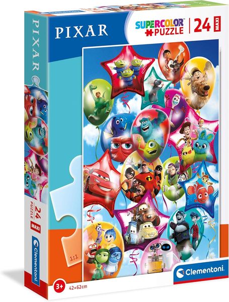 CLE puzzle 24 maxi SuperKolor Pixar Party 24215 zdjęcie 5