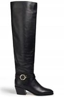 JIMMY CHOO beca 45 leather knee boots r,38 1/2
