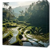 Obraz 50x50cm Zielone Sanktuarium