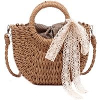 Torebka na ramię/do ręki ETNO KOSZYK Pleciona