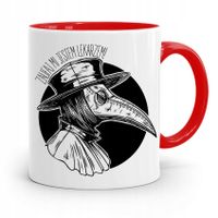 Kubek Czerwony Dla Doktora Zaufaj Mi Z Nadrukiem Ze Zdjęciem