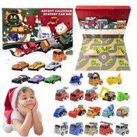 Kalendarz Adwentowy AUTA POJAZDY Straż Policja Koparka Motor SUPER PREZENT