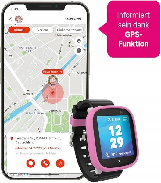 Smartwatch lokalizator GPS Xplora biały zdjęcie 3