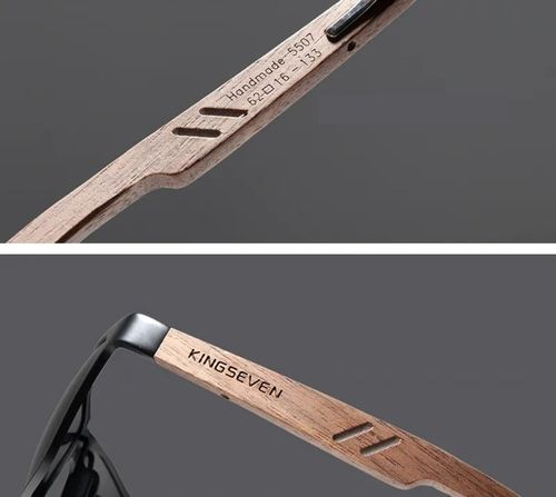 OKULARY PRZECIWSŁONECZNE MĘSKIE KINGSEVEN POLARYZACJA UV400 ZESTAW + ETUI na Arena.pl