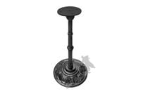 NOGA STOŁU F06 - STANDARDOWA Z TALERZEM GRZYBKI ŻELIWNA PODSTAWA