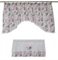 Komplet kuchenny firana 200x70 zazdrostka 150x40