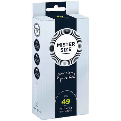 Mister.size Condoms 49 Mm 10 Pieces na Arena.pl