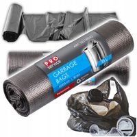 worki na śmieci pro 45x54 czarne hd 35l 30 szt.