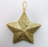 dekoracja bożonarodzeniowa zawieszki gwiazdki 12szt. |     6107