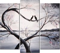 90 80CM OBRAZ T3 ELEM W ŚWIETLE KSIĘŻYCA DRUK ŚCIENNY