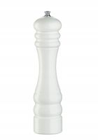 Młynek do pieprzu ZASSENHAUS średnica 6 x 24 cm biały