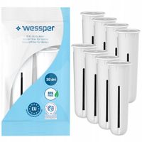 FILTR WĘGLOWY DO WODY WESSPER do butelki z filtrem DAFI SOFT i SOLID 8szt.