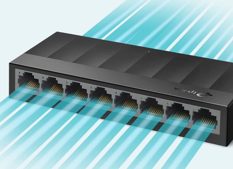 Switch 8 portów 1GB Przełącznik Tp-Link LS1008G zdjęcie 2