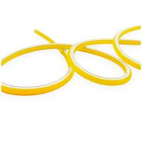 Neon Frez 8mm ŻÓŁTY Osłona Osłonka do Napisów Neon LED Silikon 10x9mm