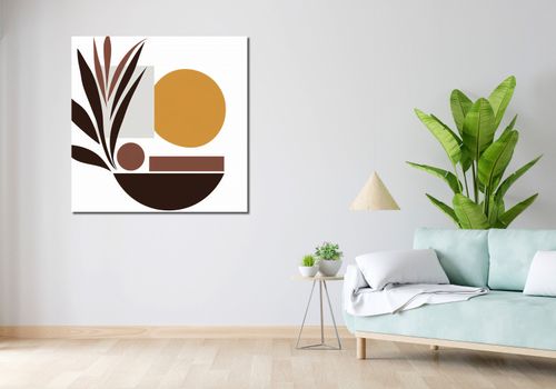 Obraz 100x100cm Stylizacja Roślin na Arena.pl