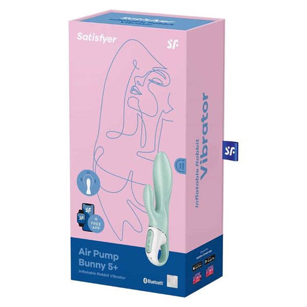 Satisfyer Air Pump Bunny 5+ Mint zdjęcie 6