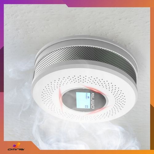 Czujnik czadu i dymu detektor tlenku węgla JKD 512COM certyfikowany na Arena.pl