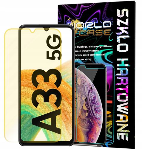SZKŁO HARTOWANE DO SAMSUNG A33 5G NA EKRAN SZKIEŁKO OCHRONNE na Arena.pl