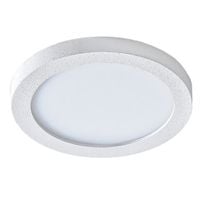 Biały wpust okrągły Slim LED 6W 4000K sufitowa lampa nowoczesna