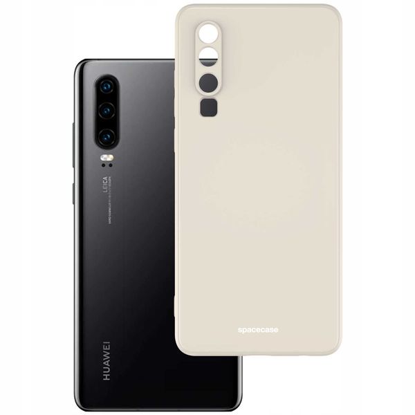 Spacecase Silicone Case Huawei P30 Bone zdjęcie 2